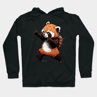 Battle Ready Red Panda Hoodie